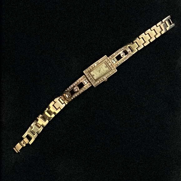 Côte d'Azure Crystal Inlay Quartz Analog Women's Watch - Picture 3 of 11